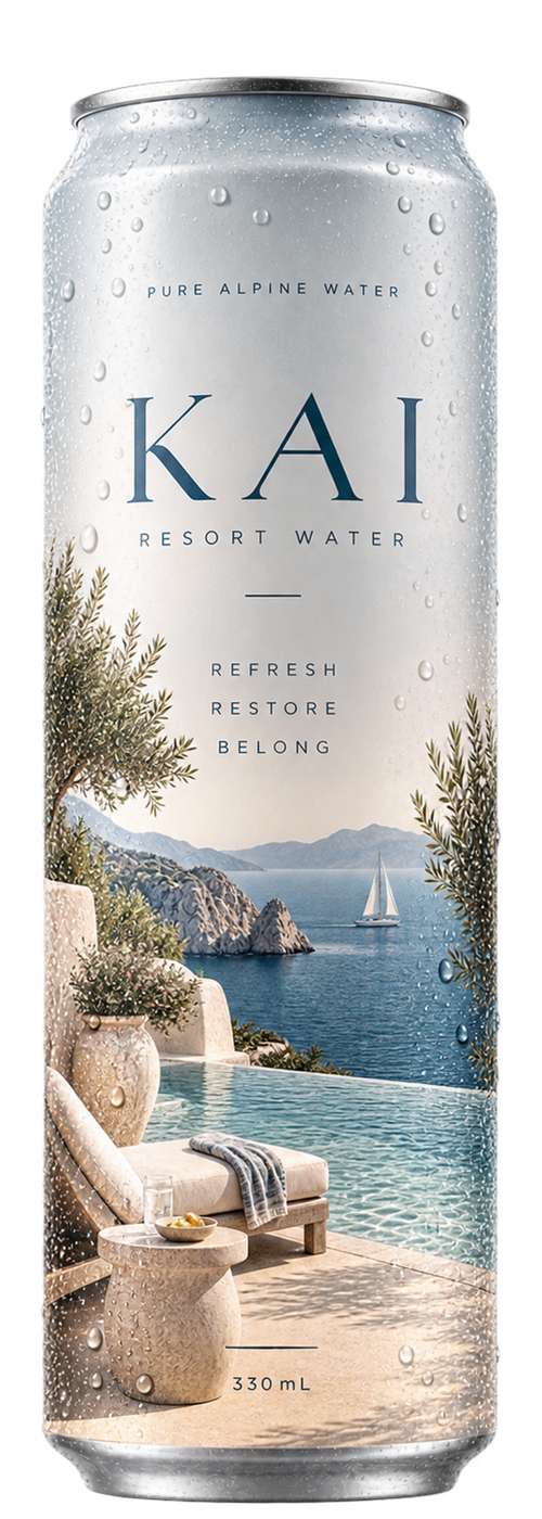 Clarity can custom-branded as KAI, a coastal resort identity