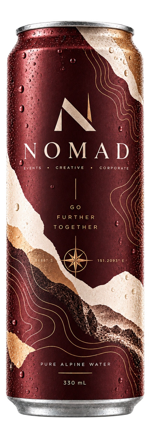 Clarity can custom-branded as NOMAD, an events and corporate identity